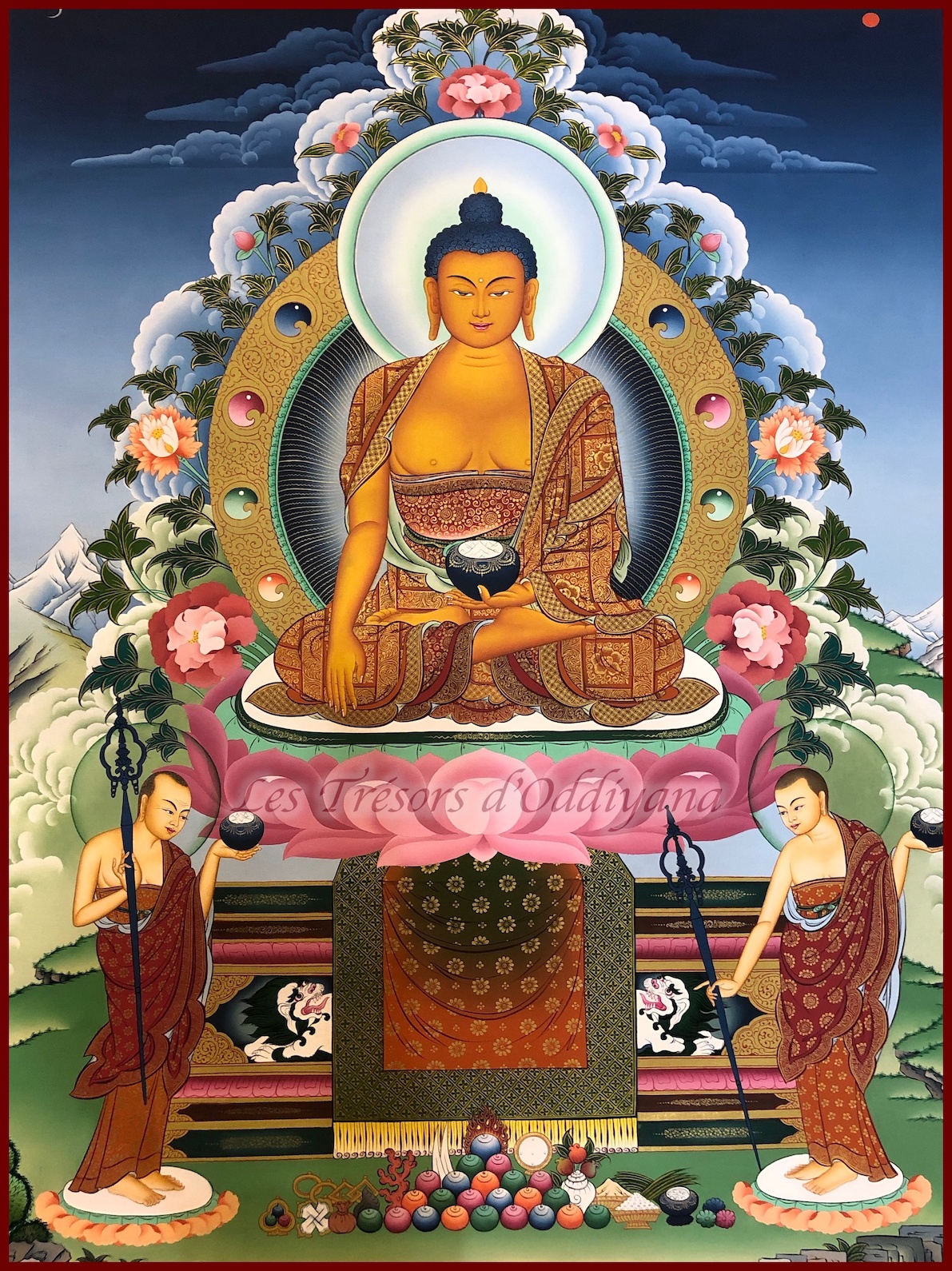 Bouddha Shakyamuni Tagué